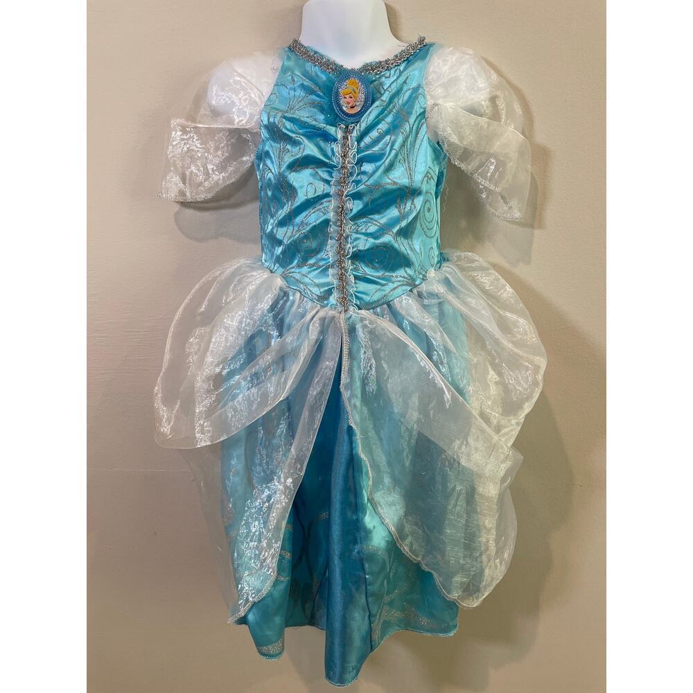 Disney Cinderella Dress Size — Pretend Play Costume Blue